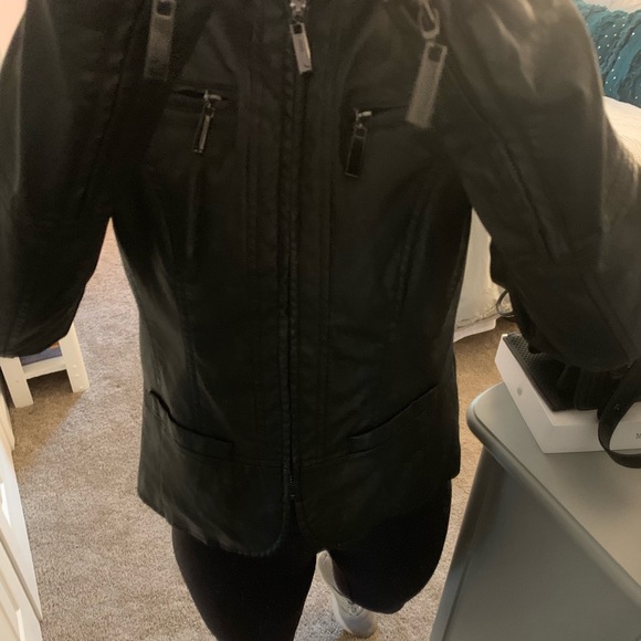 Black Leather Jacket - Picture 8 of 8